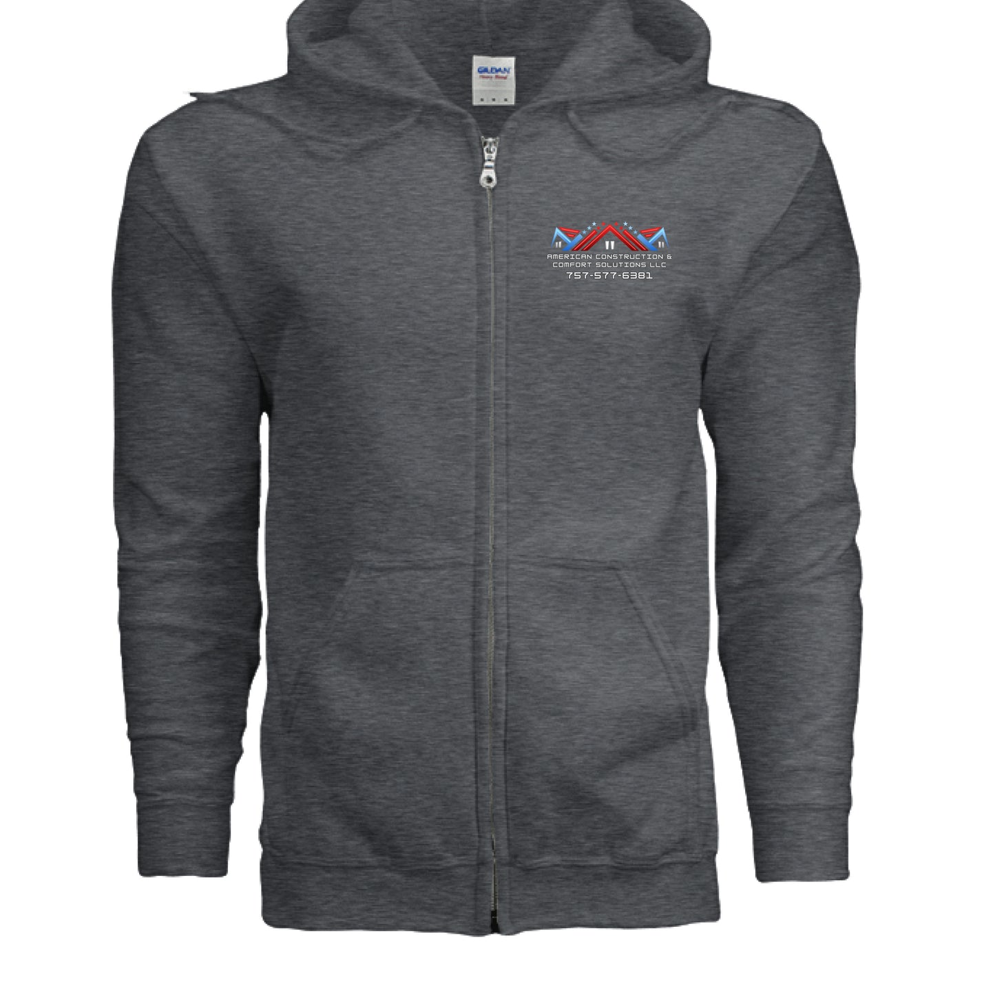 DARK HEATHER - FRONT